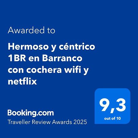 Hermoso Y Centrico 1Br En Barranco Con Cochera Wifi Y Netflix Lima Exterior foto